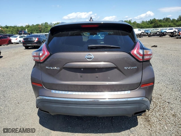 2017 Nissan Murano Platinum with VIN 5N1AZ2MH0HN116122, listed as a Copart auction lot 66810724 with 112,094 mi miles and Salvage Title. Bid and sale history available at carsss.com. Image 6.