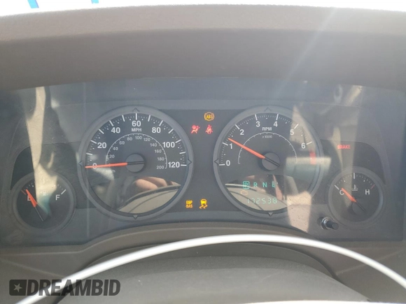 2007 Jeep Compass Sport with VIN 1J8FF47W07D120709, listed as a Copart auction lot 49653095 with 172,538 mi miles and Salvage Title. Bid and sale history available at carsss.com. Image 9.