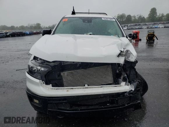 2021 Ford Ranger XL with VIN 1FTER4FH1MLD33442, listed as a Copart auction lot 55461565 with Not provided miles and Salvage title. Bid and sale history available at DreamBid. Image 5.