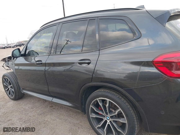2021 BMW X3 sDrive30i with VIN 5UXTY3C07M9G70408, listed as a IAAI auction lot 41598510 with 76,124 mi miles. Bid and sale history available at carsss.com. Image 15.