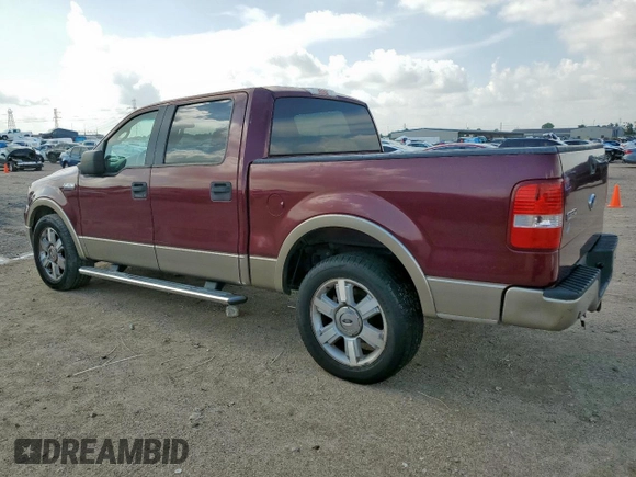 2006 Ford F-150 XLT с VIN 1FTPW12V56FB51997, выставлен на аукционе Copart как лот 65016595 с пробегом 159 402 миль миль и Чистый • Clean title. История ставок и продаж доступна на DreamBid. Изображение 2.
