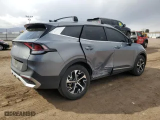 2024 Kia Sportage EX with VIN 5XYK3CDF7RG202762, listed as a Copart auction lot 48149865 with 15,262 mi miles and Salvage Title. Bid and sale history available at carsss.com. Image 3.