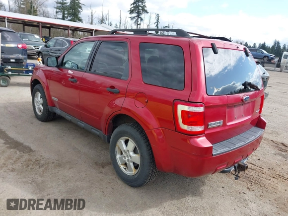 2008 Ford Escape XLT with VIN 1FMCU93168KE53335, listed as a IAAI auction lot 41935885 with 241,723 mi miles. Bid and sale history available at carsss.com. Image 3.