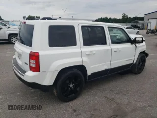 2017 Jeep Patriot High Altitude with VIN 1C4NJPFA6HD166491, listed as a Copart auction lot 57320225 with 75,894 mi miles and Salvage title. Bid and sale history available at DreamBid. Image 3.
