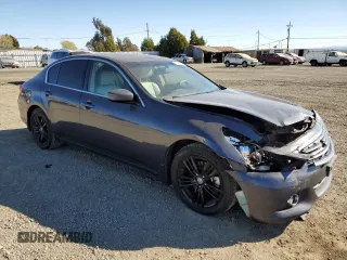 2011 Infiniti G25 Journey with VIN JN1DV6AP5BM830084, listed as a Copart auction lot 77368624 with 186,676 mi miles and Salvage Title. Bid and sale history available at carsss.com. Image 4.