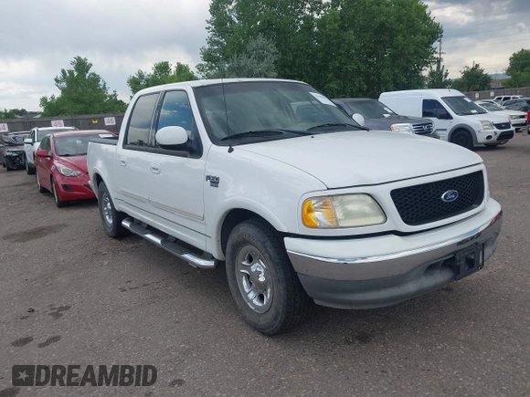 2003 Ford F-150 XLT with VIN 1FTRW07603KC13314, listed as a IAAI auction lot 42684852 with 135,849 mi miles and . Bid and sale history available at DreamBid. Image 1.