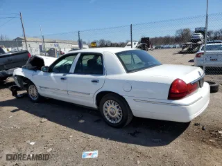 2004 Mercury Grand Marquis GS with VIN 2MEFM74W64X610707, listed as a Copart auction lot 49430335 with 98,719 mi miles and Salvage Title. Bid and sale history available at carsss.com. Image 2.