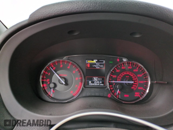 2015 Subaru WRX Premium with VIN JF1VA1D6XF8811733, listed as a Copart auction lot 44641025 with 94,954 mi miles and Salvage Title. Bid and sale history available at carsss.com. Image 9.