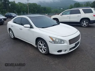 2012 Nissan Maxima SV with VIN 1N4AA5AP9CC823500, listed as a IAAI auction lot 42739744 with 166,327 mi miles and . Bid and sale history available at DreamBid. Image 1.