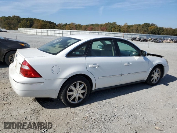 2005 Ford Five Hundred Limited with VIN 1FAHP25105G189328, listed as a Copart auction lot 77964014 with 183,988 mi miles and Salvage Title. Bid and sale history available at carsss.com. Image 3.