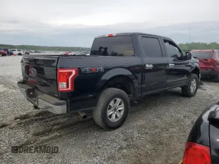 2016 Ford F-150 XLT with VIN 1FTEW1EG7GKD00973, listed as a Copart auction lot 56011785 with 128,344 mi miles and Salvage title. Bid and sale history available at DreamBid. Image 3.