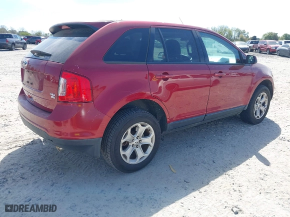 2013 Ford Edge SEL with VIN 2FMDK4JC6DBC75755, listed as a IAAI auction lot 41909150 with 168,491 mi miles. Bid and sale history available at carsss.com. Image 4.