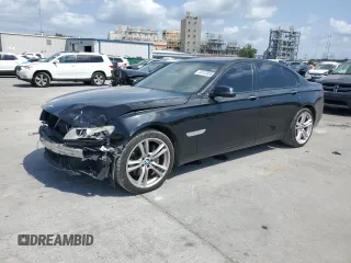 2014 BMW 7 Series 740i с VIN WBAYA6C53ED143998, выставлен на аукционе Copart как лот 54122055 с пробегом 149 519 миль миль и Списание • Salvage title. История ставок и продаж доступна на DreamBid. Изображение 1.