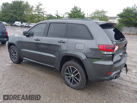 2017 Jeep Grand Cherokee Trailhawk with VIN 1C4RJFLG2HC645209, listed as a IAAI auction lot 42348470 with 170,905 mi miles and . Bid and sale history available at DreamBid. Image 3.