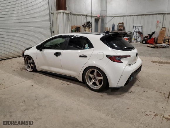 2021 Toyota Corolla Hatchback SE with VIN JTND4MBE0M3110536, listed as a Copart auction lot 86259954 with 73,832 mi miles and Non Repairable. Bid and sale history available at carsss.com. Image 2.