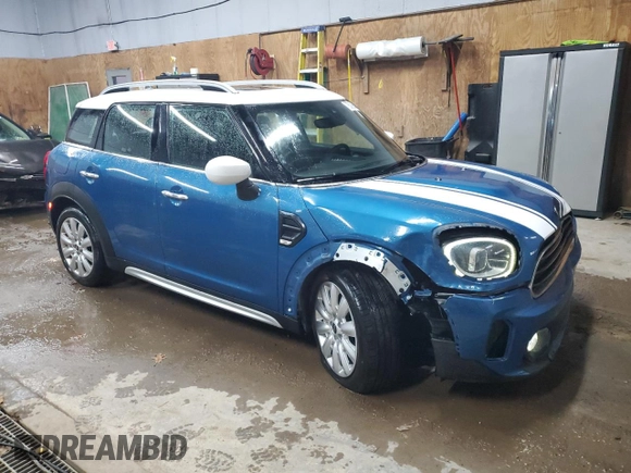 2021 MINI Countryman Oxford Edition with VIN WMZ23BR01M3M77023, listed as a Copart auction lot 78089504 with 28,278 mi miles and Non Repairable. Bid and sale history available at carsss.com. Image 4.