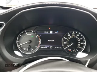 2022 Infiniti QX55 Sensory with VIN 3PCAJ5L38NF101543, listed as a Copart auction lot 86468694 with 45,409 mi miles and Salvage title. Bid and sale history available at DreamBid. Image 9.