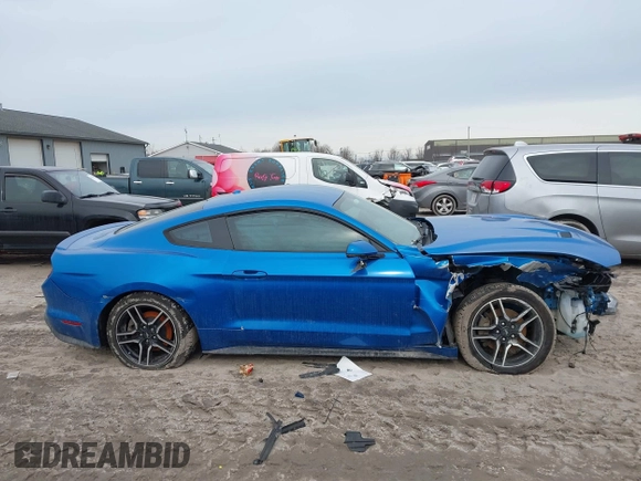 2019 Ford Mustang EcoBoost with VIN 1FA6P8TH4K5132924, listed as a IAAI auction lot 41510890 with 96,361 mi miles and . Bid and sale history available at carsss.com. Image 13.