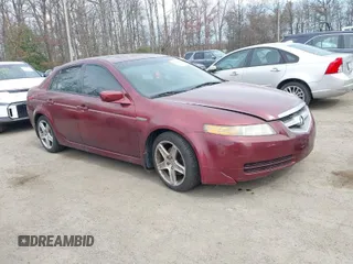 2005 Acura TL with VIN 19UUA66205A021637, listed as a IAAI auction lot 41827412 with 228,904 mi miles. Bid and sale history available at carsss.com. Image 1.