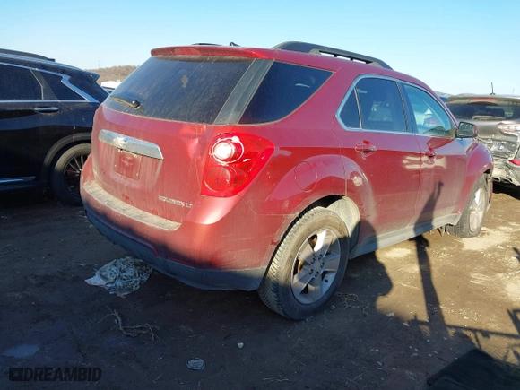 2012 Chevrolet Equinox LT w/2LT with VIN 2GNALPEKXC6390638, listed as a IAAI auction lot 41582950 with 234,069 mi miles. Bid and sale history available at carsss.com. Image 4.