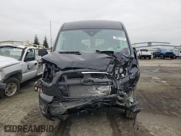 2024 Ford Transit Passenger XL with VIN 1FBAX2C81RKA63773, listed as a Copart auction lot 84738684 with Not Provided miles and Clean Title. Bid and sale history available at carsss.com. Image 5.