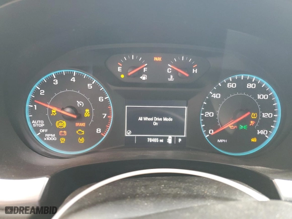 2021 Chevrolet Traverse LS with VIN 1GNEVFKW4MJ148364, listed as a Copart auction lot 49289465 with 78,465 mi miles and Salvage Title. Bid and sale history available at carsss.com. Image 9.