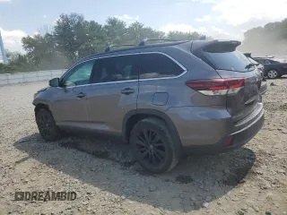 2019 Toyota Highlander SE with VIN 5TDJZRFH5KS602615, listed as a Copart auction lot 61910975 with 75,510 mi miles and Salvage title. Bid and sale history available at DreamBid. Image 2.