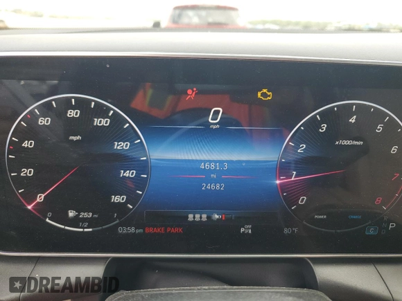2024 Mercedes-Benz GLC 300 z VIN W1NKM4HB4RF089939, wystawiony jako Copart lot #48297345 z przebiegiem 24 682 mil mil oraz Nie do naprawy • Non repairable. Historia ofert i sprzedaży dostępna na DreamBid. Obrazek 9.