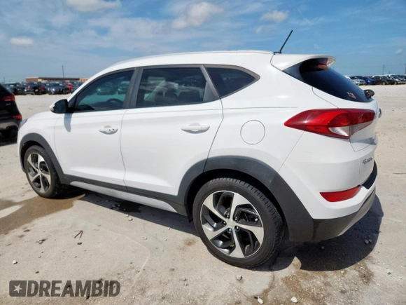 2017 Hyundai Tucson Sport z VIN KM8J33A29HU591930, wystawiony jako Copart lot #60057505 z przebiegiem 70 037 mil mil oraz Szkoda całkowita • Salvage title. Historia ofert i sprzedaży dostępna na DreamBid. Obrazek 2.