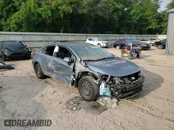 2022 Toyota Corolla LE with VIN JTDEPMAE2N3014104, listed as a Copart auction lot 53863955 with 26,411 mi miles and Non Repairable. Bid and sale history available at carsss.com. Image 14.