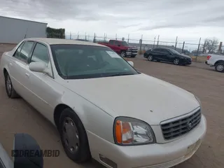 2000 Cadillac DeVille DHS z VIN 1G6KE57Y9YU327751, wystawiony jako IAAI lot #41709785 z przebiegiem 183 824 mil mil oraz . Historia ofert i sprzedaży dostępna na DreamBid. Obrazek 1.