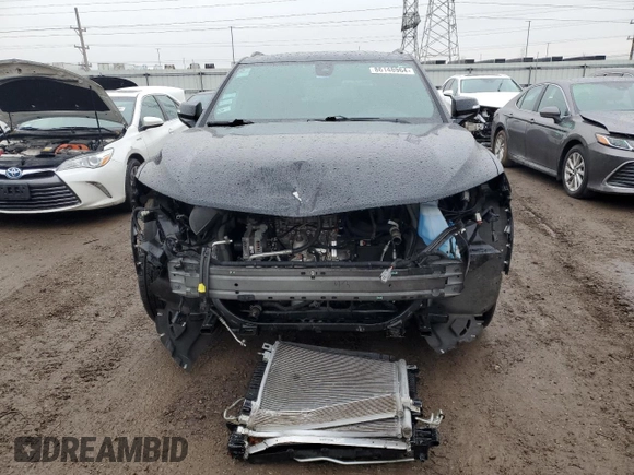2020 Chevrolet Blazer LT with VIN 3GNKBJRS3LS587053, listed as a Copart auction lot 86148964 with 96,779 mi miles and Salvage title. Bid and sale history available at DreamBid. Image 5.