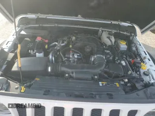 2022 Jeep Wrangler Unlimited Sport with VIN 1C4HJXDG1NW247614, listed as a Copart auction lot 70441794 with 35,854 mi miles and Salvage Title. Bid and sale history available at DreamBid. Image 11.
