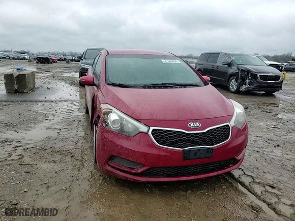 2014 Kia Forte LX with VIN KNAFX4A60E5097398, listed as a Copart auction lot 51786435 with 184,205 mi miles and Salvage Title. Bid and sale history available at carsss.com. Image 11.