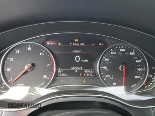 2016 Audi A7 3.0 Prestige with VIN WAU2GAFC9GN030202, listed as a Copart auction lot 61867194 with 111,417 mi miles and Salvage Title. Bid and sale history available at carsss.com. Image 9.