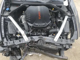 2019 Kia Stinger GT with VIN KNAE35LC5K6049644, listed as a Copart auction lot 89348775 with 92,377 mi miles and Non Repairable. Bid and sale history available at carsss.com. Image 11.