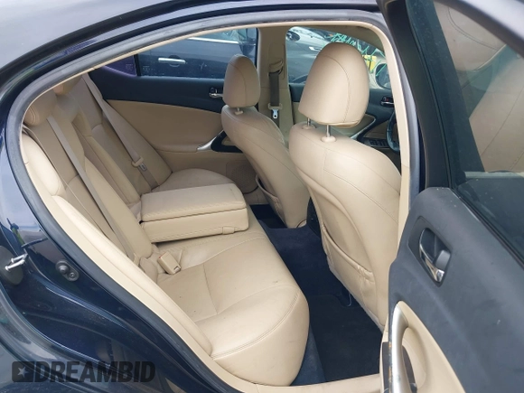 2008 Lexus IS 250 with VIN JTHBK262782065773, listed as a IAAI auction lot 42490607 with 163,084 mi miles and . Bid and sale history available at DreamBid. Image 8.