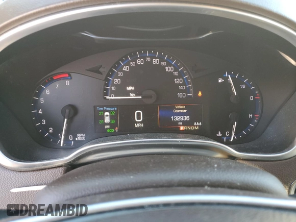 2015 Cadillac SRX Luxury Collection with VIN 3GYFNBE32FS567736, listed as a Copart auction lot 47040975 with 132,936 mi miles and Salvage Title. Bid and sale history available at carsss.com. Image 9.