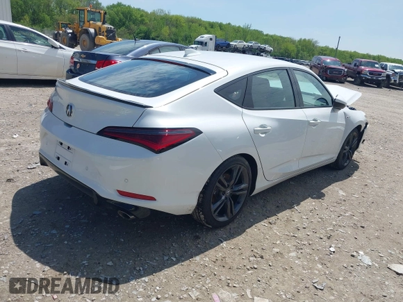 2025 Acura Integra Technology z VIN 19UDE4H62SA007565, wystawiony jako IAAI lot #42152081 z przebiegiem 3 910 mil mil oraz . Historia ofert i sprzedaży dostępna na DreamBid. Obrazek 4.