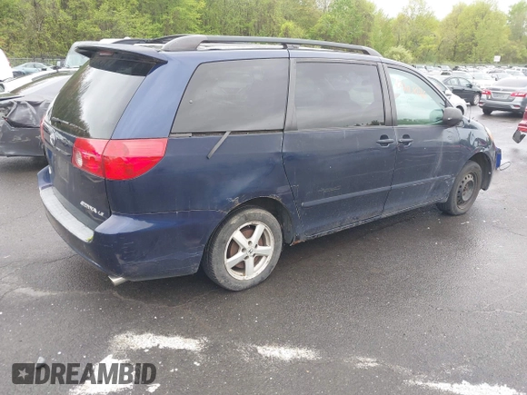 2006 Toyota Sienna CE with VIN 5TDZA23C26S549162, listed as a IAAI auction lot 42203026 with 287,978 mi miles and . Bid and sale history available at DreamBid. Image 4.