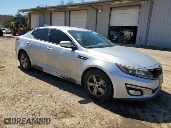 2015 Kia Optima LX with VIN 5XXGM4A77FG490482, listed as a Copart auction lot 49496865 with 175,055 mi miles and Salvage Title. Bid and sale history available at carsss.com. Image 4.