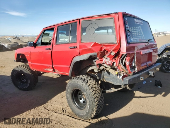 1994 Jeep Cherokee SE with VIN 1J4FJ28S7RL254870, listed as a Copart auction lot 85783884 with 268,569 mi miles and Salvage Title. Bid and sale history available at carsss.com. Image 2.