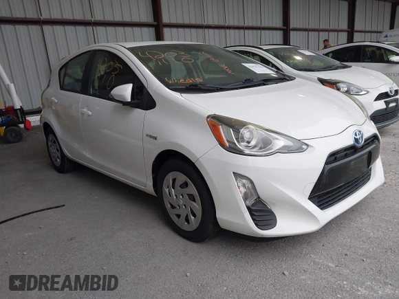 2016 Toyota Prius One with VIN JTDKDTB37G1125636, listed as a IAAI auction lot 42031110 with 106,899 mi miles and . Bid and sale history available at DreamBid. Image 1.
