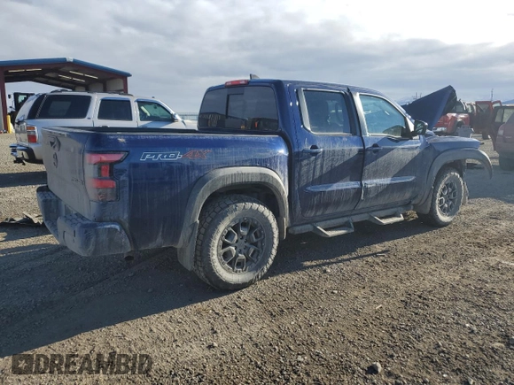 2023 Nissan Frontier Pro-4X z VIN 1N6ED1EK0PN610517, wystawiony jako Copart lot #87213324 z przebiegiem 51 648 mil mil oraz Szkoda całkowita • Salvage title. Historia ofert i sprzedaży dostępna na DreamBid. Obrazek 3.