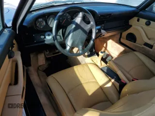 1995 Porsche 911 Carrera with VIN WP0AA2990SS323244, listed as a Copart auction lot 77215074 with 0 mi miles and Non Repairable. Bid and sale history available at carsss.com. Image 8.