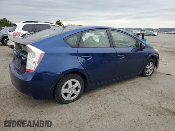 2011 Toyota Prius I with VIN JTDKN3DU2B1441652, listed as a Copart auction lot 53439055 with 179,522 mi miles and Salvage Title. Bid and sale history available at DreamBid. Image 3.