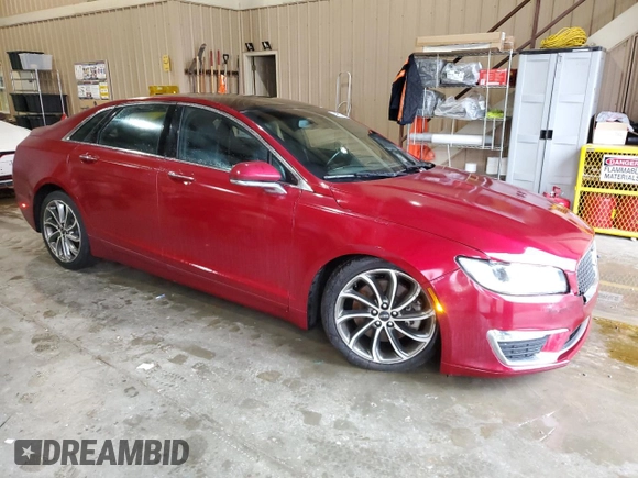 2018 Lincoln MKZ Reserve with VIN 3LN6L5FC9JR607754, listed as a Copart auction lot 84301814 with 74,604 mi miles and Salvage Title. Bid and sale history available at DreamBid. Image 4.