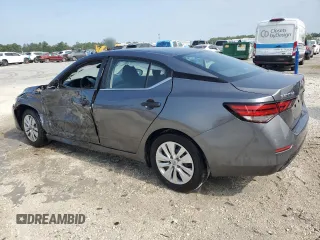 2025 Nissan Sentra S z VIN 3N1AB8BV9SY229200, wystawiony jako Copart lot #56155535 z przebiegiem 11 396 mil mil oraz Czysty tytuł • Clean title. Historia ofert i sprzedaży dostępna na DreamBid. Obrazek 2.