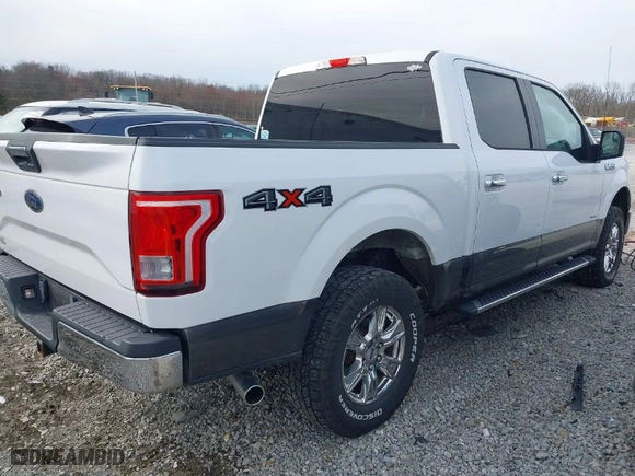 2015 Ford F-150 XLT with VIN 1FTEW1EP6FKD53131, listed as a IAAI auction lot 41717630 with 107,505 mi miles. Bid and sale history available at carsss.com. Image 4.