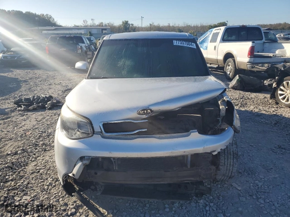 2014 Kia Soul with VIN KNDJN2A27E7743495, listed as a Copart auction lot 77397004 with 111,617 mi miles and Salvage Title. Bid and sale history available at carsss.com. Image 5.